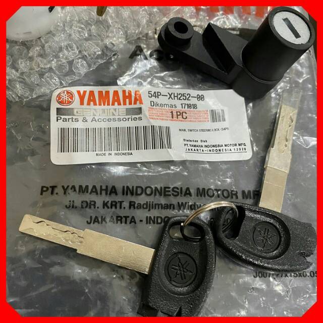 Kunci Kontak Assy Jok Motor Keyset Key Yamaha Mio J Soul GT 115 54P-M.P