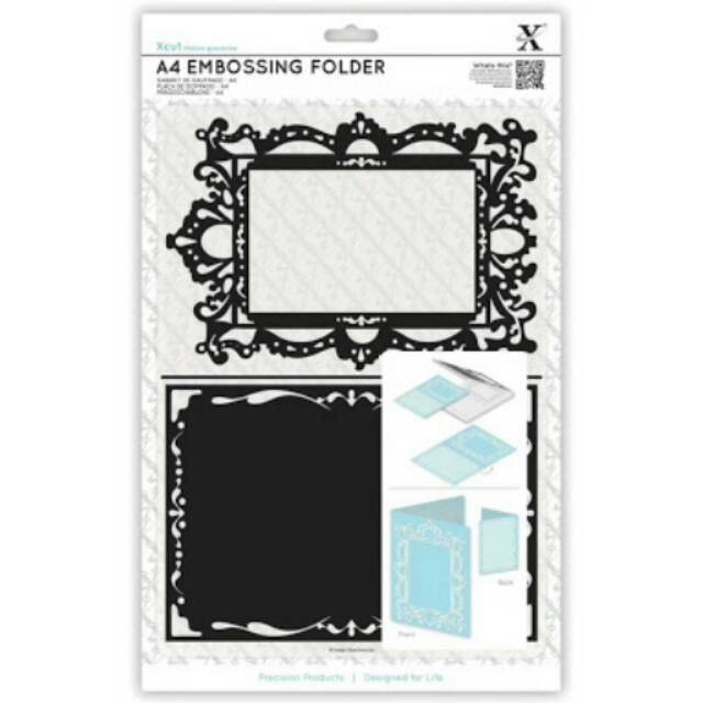 Embossing folder frame
