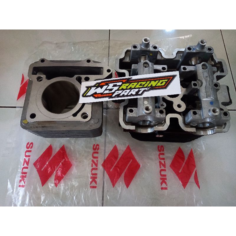 blok head & blok seher satria fu150/kop satria fu & bureng satria fu