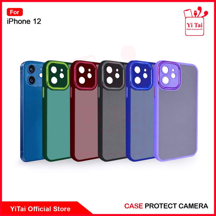 YC02 CASE YI TAI PROTECT KAMERA FOR APPLE 11 PRO 11PRO MAX 12 12PRO MAX - BDC