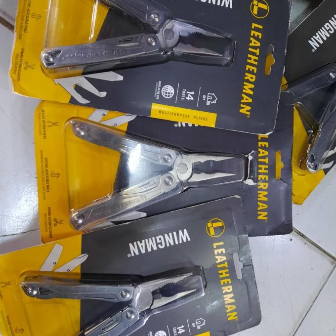 PISAU LIPAT MULTI TOOL LEATHERMAN WINGMAN DSFG46316