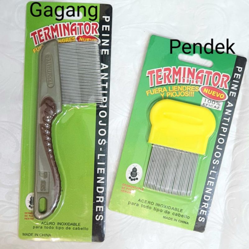 TERMINATOR SISIR SERIT BESI SISIR KUTU GAGANG