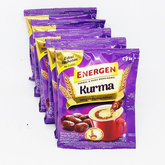 

Energen Kurma 1 Renceng 10 Sachet