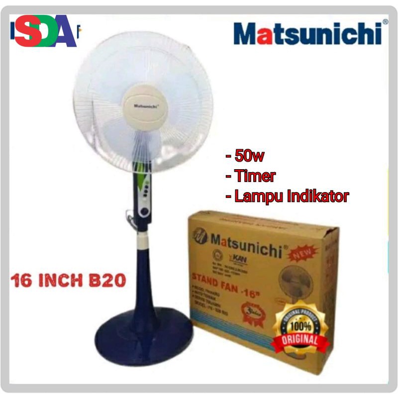 Matsunichi Kipas Stand Fan 16inch CX-3 45W/B20