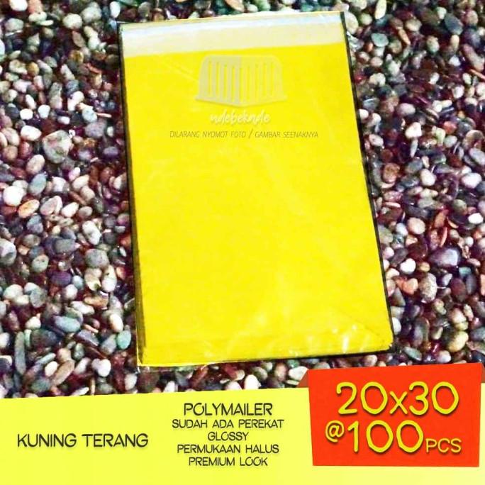 

hanya disini] Polymailer plastik packing 20x30 isi 100 lbr double layer premium look