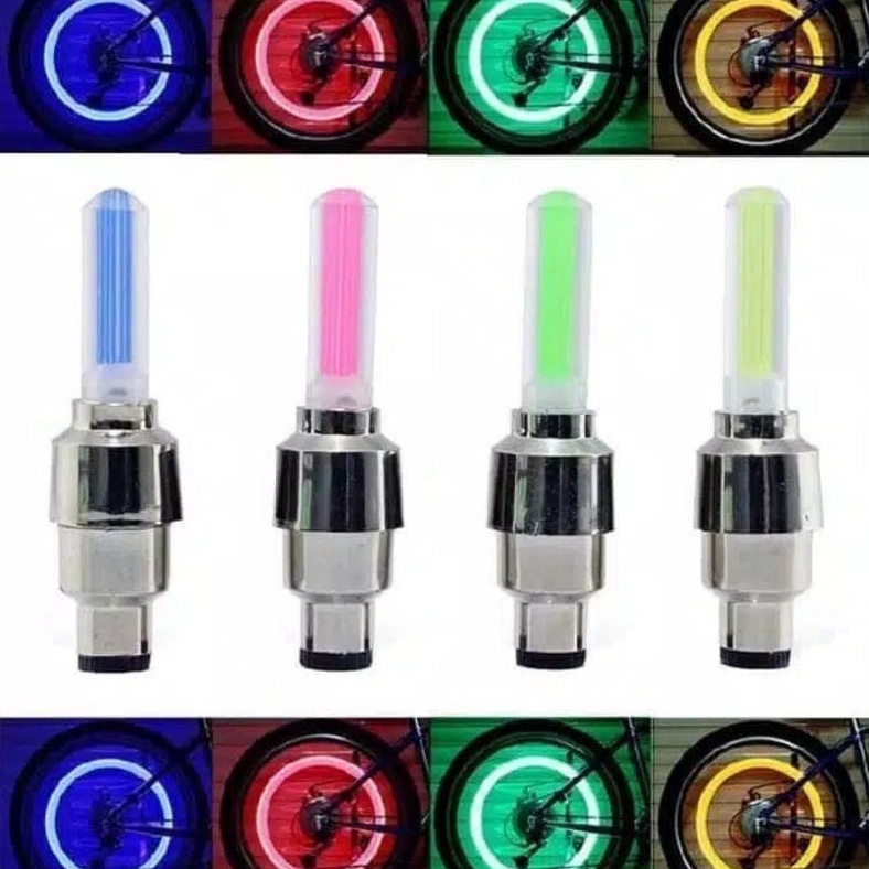 tutup pentil lampu/ tutup pentil nyalah led SEPEDA/MOTOR UNIVERSAL