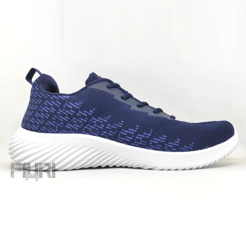 FIURI - Ando Original - DAEWON 38-43 NAVY - Sepatu Kets Pria - Sepatu Sneakers Pria - Sepatu Olahraga Sport Pria - Sepatu Casual - Sepatu Jogging Lari Fitness Gym Senam Pria - Sepatu Sekolah Bertali SD SMP SMA - Fiuri