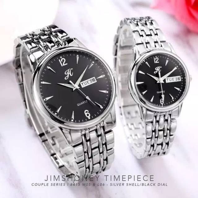 Jam Tangan Couple Pria Wanita JIMS HONEY TIME PIECE 8415