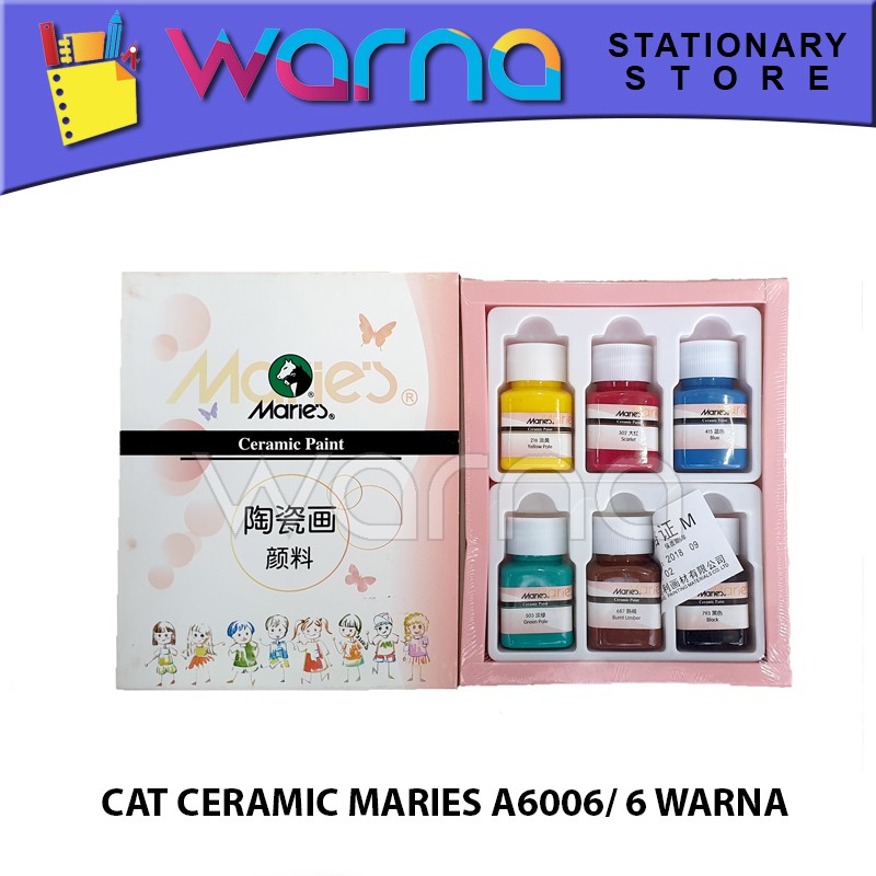 

CAT CERAMIC MARIES A6006 6 WARNA