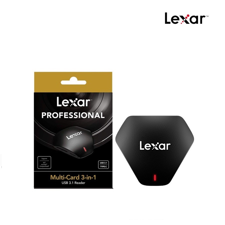 Lexar Professional Multi Card 3in1 USB 3.1 Reader