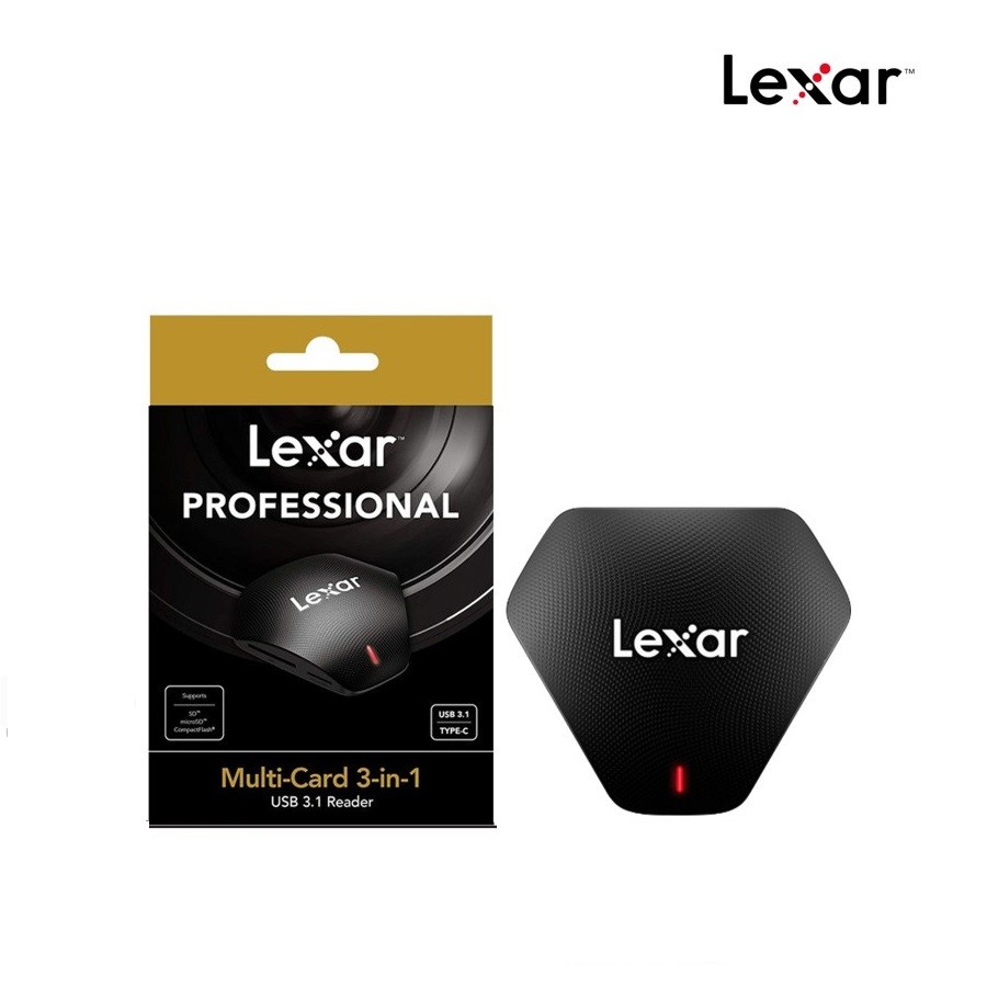 Lexar Professional Multi Card 3in1 USB 3.1 Reader