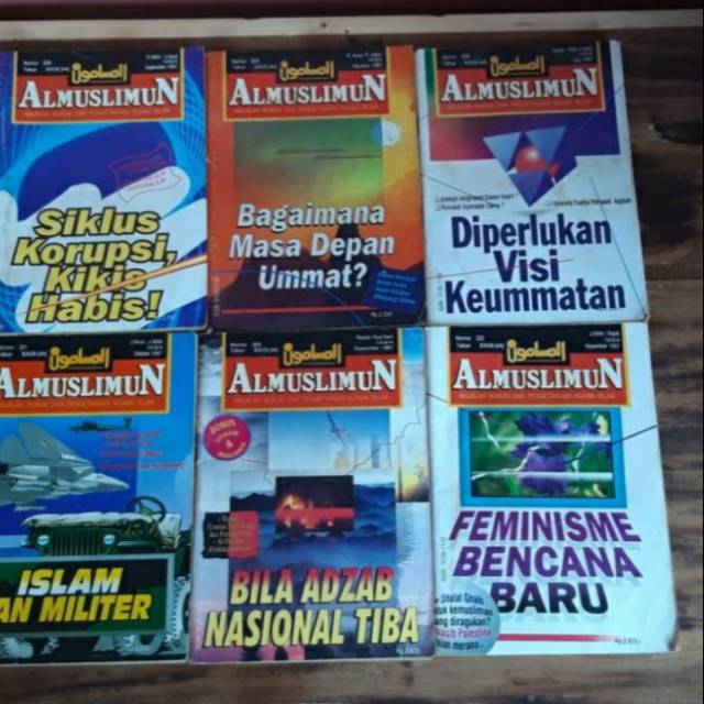 koleksi lengkap Majalah Al Muslimun tahun 1997