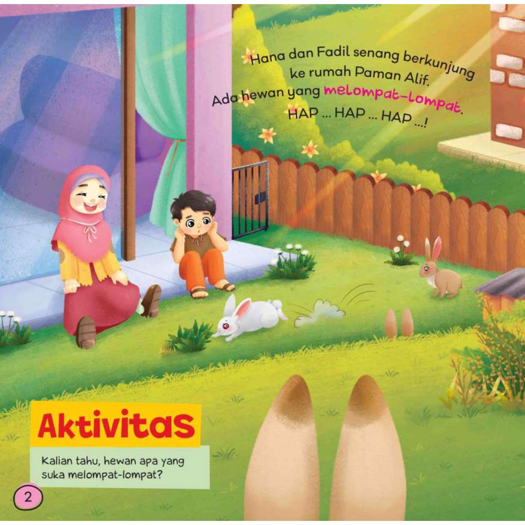 Buku Anak : Seri Hewan Peliharaan (Buku Senter)