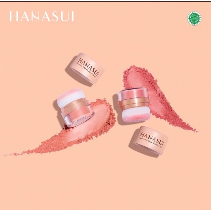 HANASUI PERFECT CHEEK BLUSH &amp; GO 2.5 g