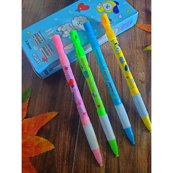 pensil mekanik isi besar, pensil mekanik 2.0mm
