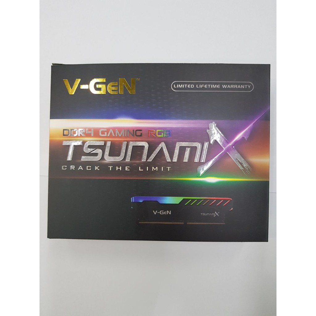 RAM DDR4 V-GeN TSUNAMI X 16GB 3000MHz CL15 (2X8GB) RGB GAMING VGEN