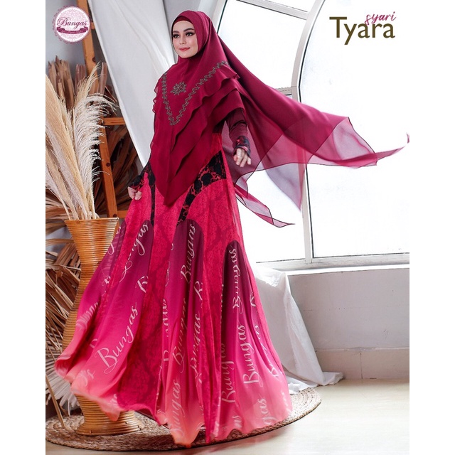 Tyara Syari Original By Bungas (READY SIAP KIRIM)