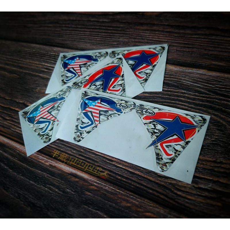 Sticker Visor Hayden Laguna Seca