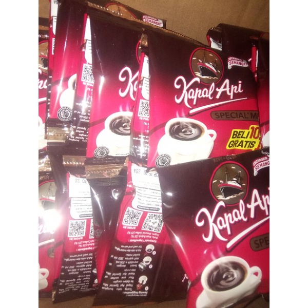 

kopi hitam kapal api mix 24gr/scht 1renceng 10scht