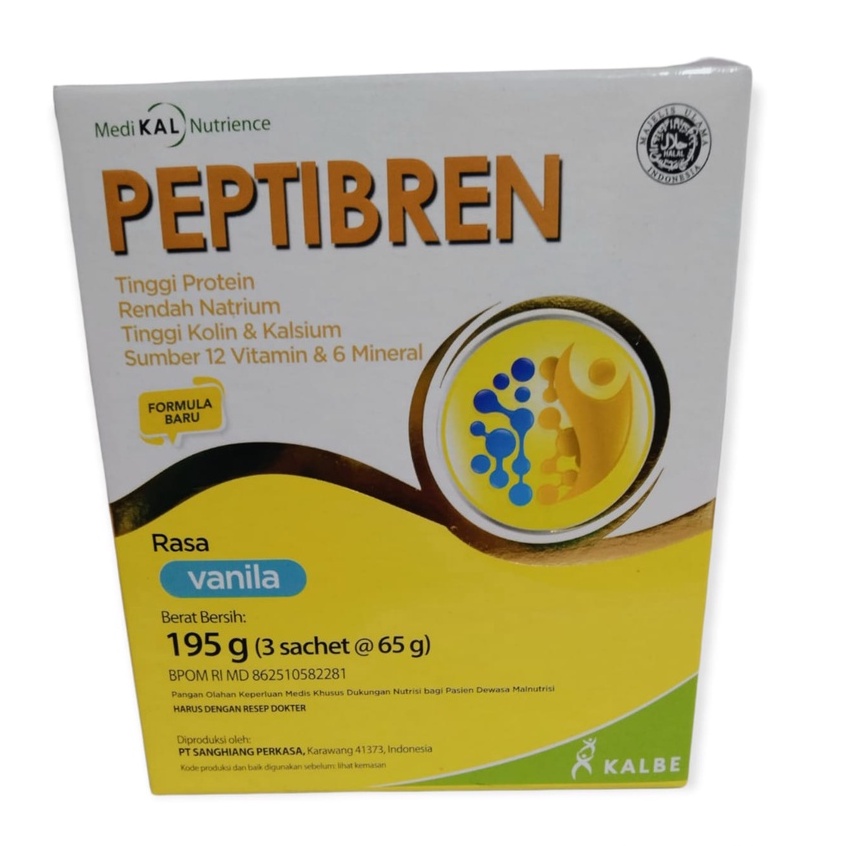 

Peptibren - membantu pasien kondisi malnutrisi