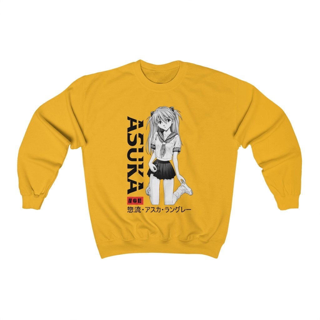 ASUKA ANIME Sweatshirt Basic II Sweater Crewneck Print DTF II Sz M - XL ( Pria &amp; Wanita / Anak &amp; Dewasa )