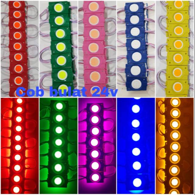 LED COB Bulat 24V 2.4w