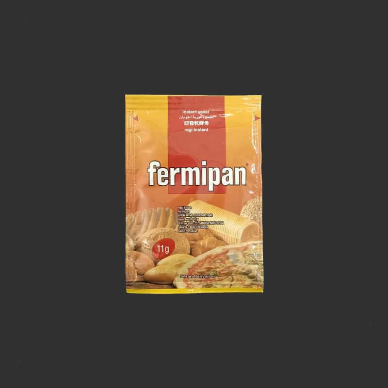 

FERMIPAN Sachet 11gr Ragi Instan Kering Bahan Pengembang Kue Roti