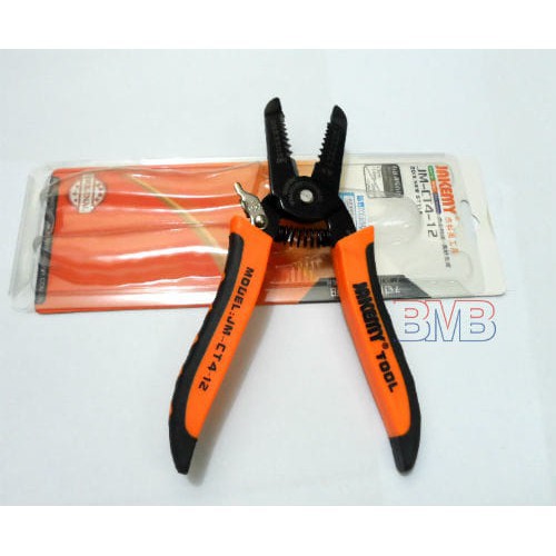 Grab Medan Tang Kupas Potong Kabel Wire Cutter Pliers Pelepas Kabel Jakemy JM-CT4-12