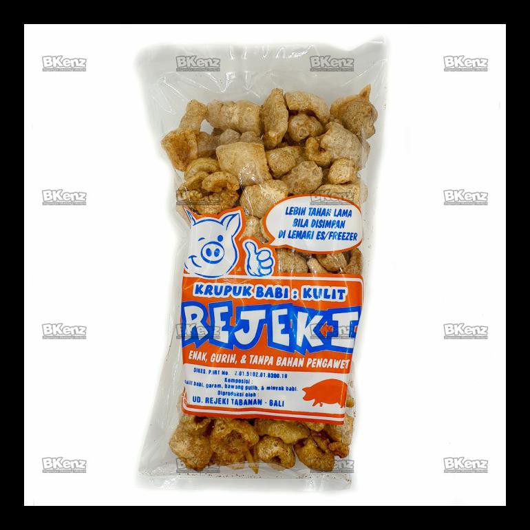 

SALE! KERUPUK RAMBAK BABI KRUPUK KULIT REJEKI BALI 200GR FREE BUBBLE WRAP TERMURAH