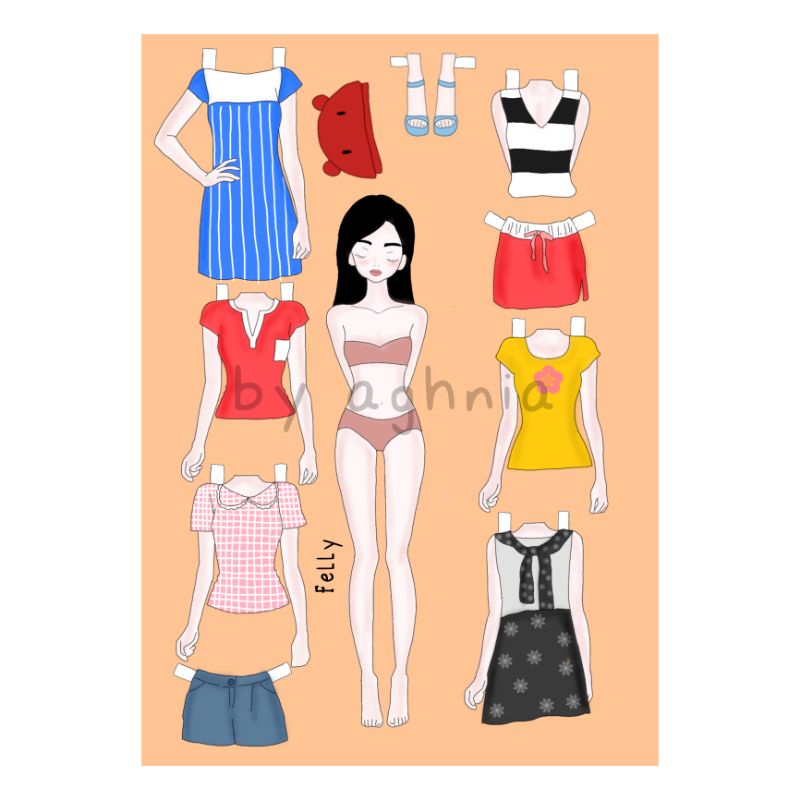 BP-BPEAN (BONGKAR PASANG) | BAJU-BAJUAN | ORANG - ORANGAN | PAPER DOLLS | MAINAN NOSTALGIA JAMAN KECIL