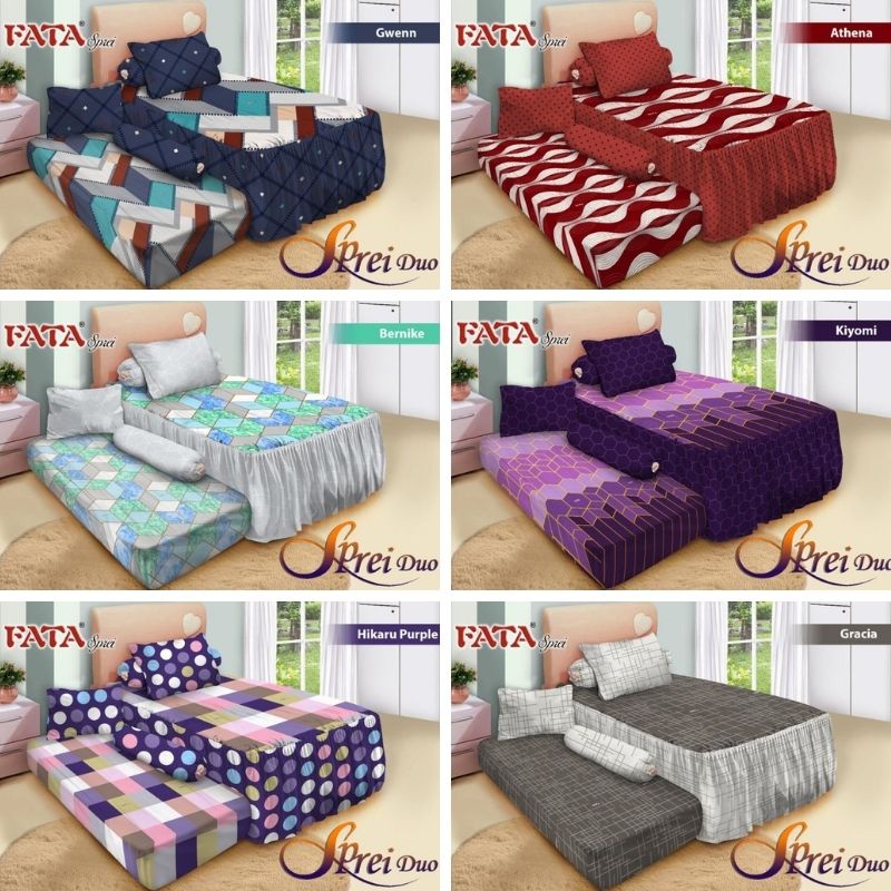 SPREI SORONG DUO 2IN1 SINGLE FATA 100X200 90X200 - SPREI SORONG