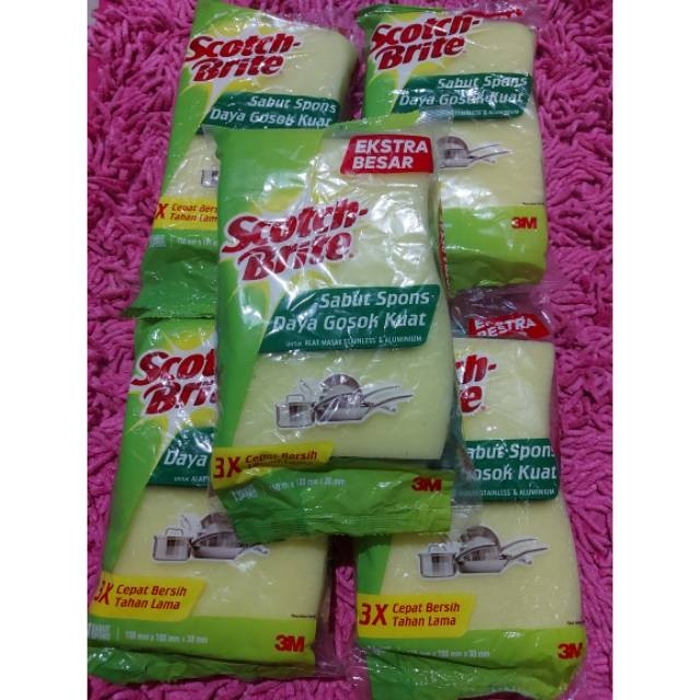 Spons Scotch - Brite Uk Besar