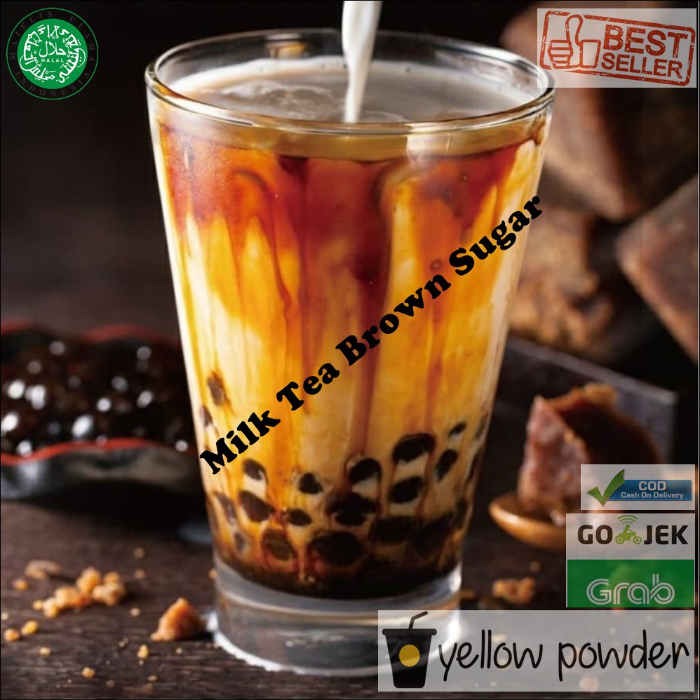 

Milk Tea Brown SUgar Powder Drink 1 kg-Bubuk Minuman Milk Tea Brown Sugar 1 kg- MILK TEA BROWN SUGAR