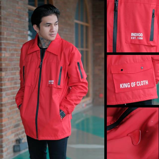 Jaket Coach Premium Indi Waterproof