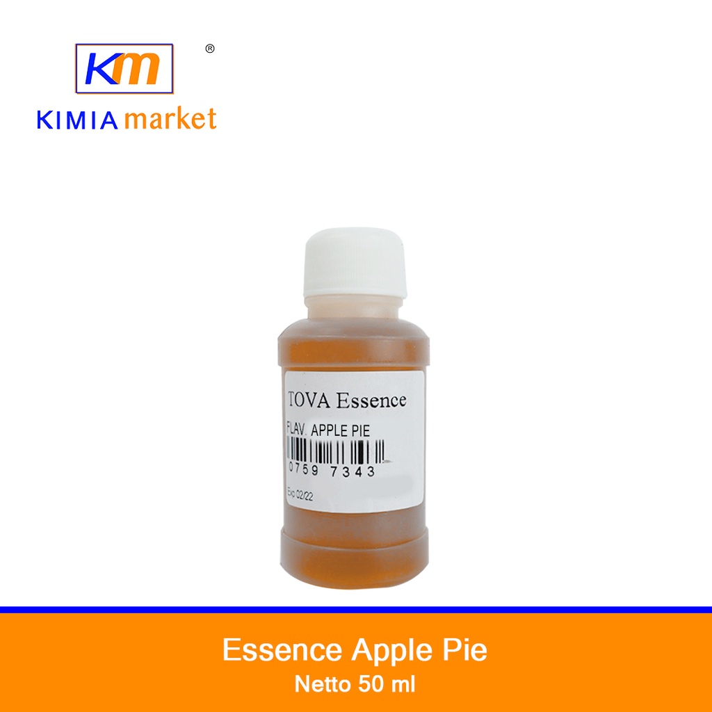 

Essence Makanan / Minuman TOVA flavor Apple Pie 50ml / Perisa Makanan / Penambah Aroma Cair / Perisa Cair Pie Apel / Essen Apple Pie Makanan/Minuman