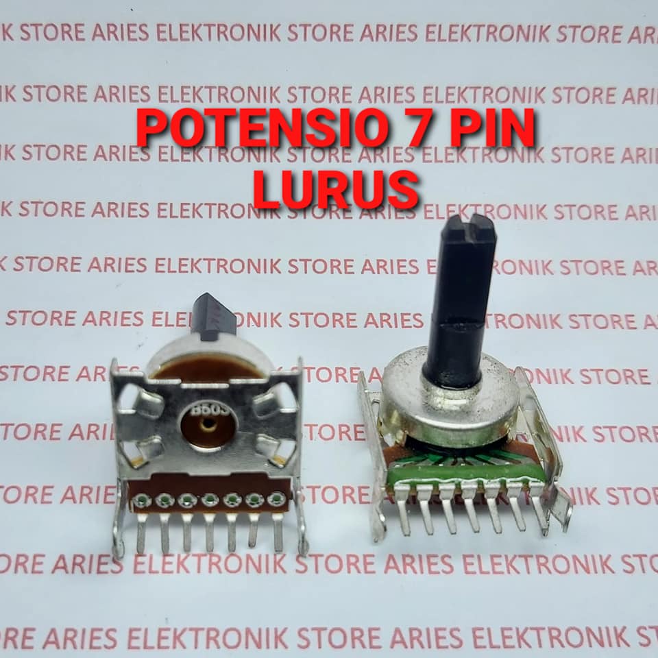 POTENSIO 7 PIN KAKI LURUS