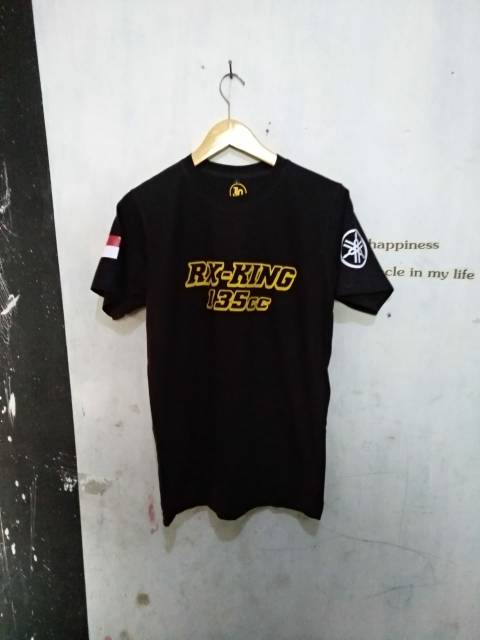 Paket kaos dan topi RX KING RAJA JALANAN sablon dua sisi full sablon combed 30s kaos standart distro
