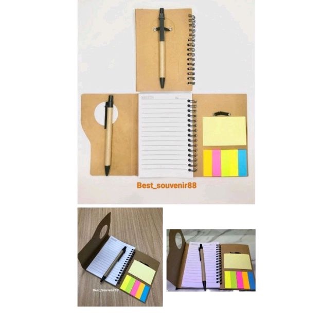 

Note Book 311/Notes Buku Tulis/ Buku Catatan / Memo Pos it + Pulpen