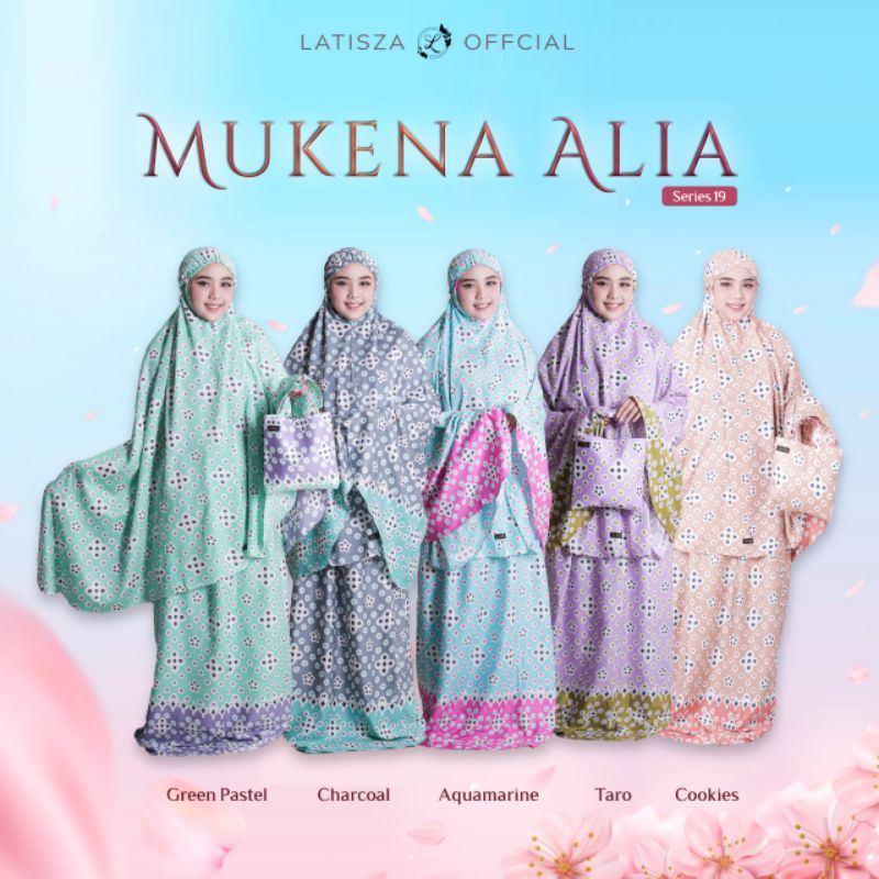 MUKENA POTONGAN || MUKENA ALIA STD SERIES 19 By LATISZA HIJAB