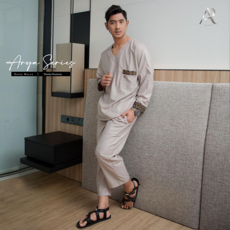 BUSANA MUSLIM KOKO PRIA | ARYA SERIES ORI AR BY ARYA SALOKA