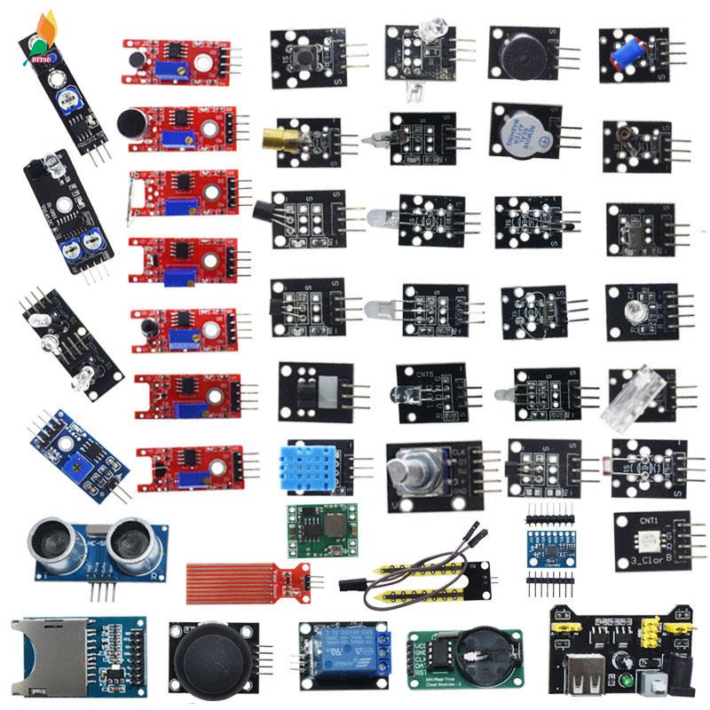 Kit Papan Sensor ules Starter 45 in 1 Untuk Arduino UNO R3 MEGA2560