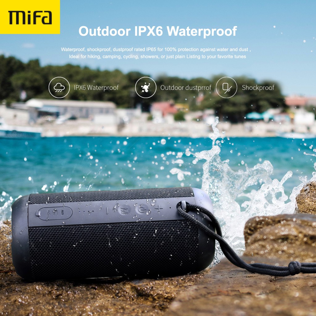 MIFA A8 TWS Bluetooth Speaker 30W Stereo IPX6 Waterproof