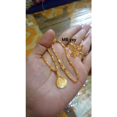 set perhiasan koin91