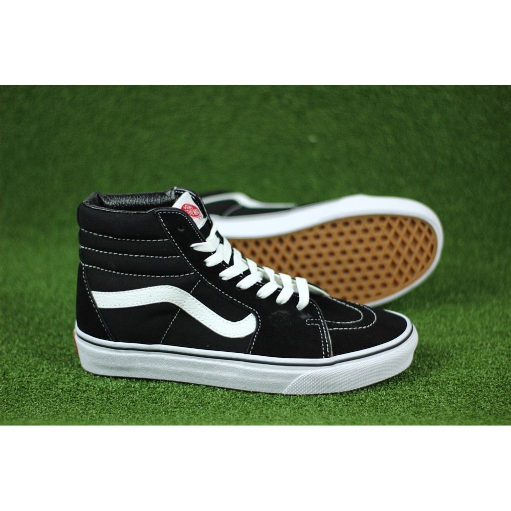 SEPATU CASUAL VANS SK 8 HIGH S (BLACK WHITE ) 39-44