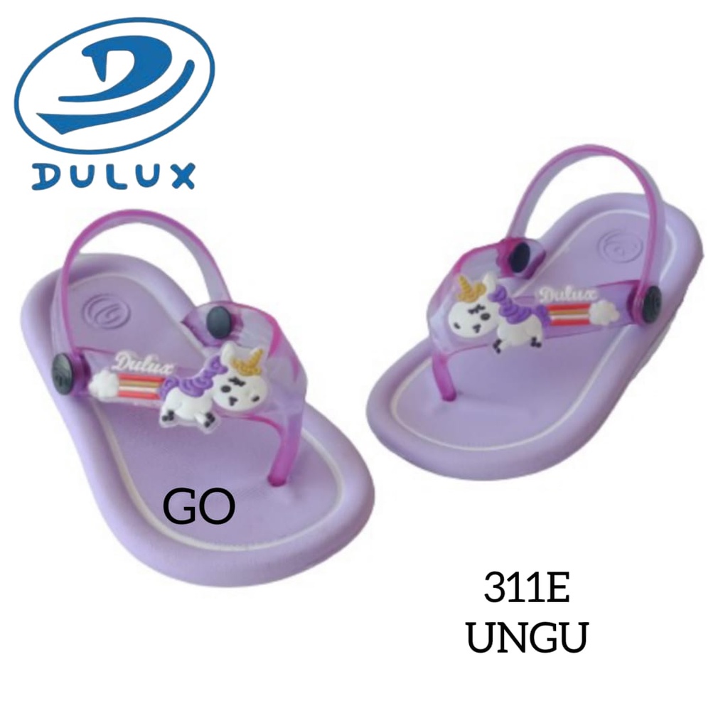 sogo DULUX 311E UNC Sandal Jepit Perempuan Unicorn Sandal Jepit Balita Anak Cewek Tali Belakang