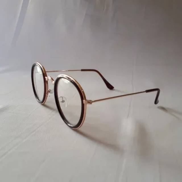 Kacamata Oval Bulat Kekinian