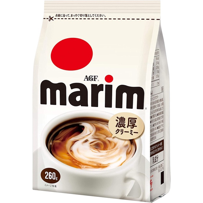 AGF Marim Creaming Powder Coffee Milk 260 grams