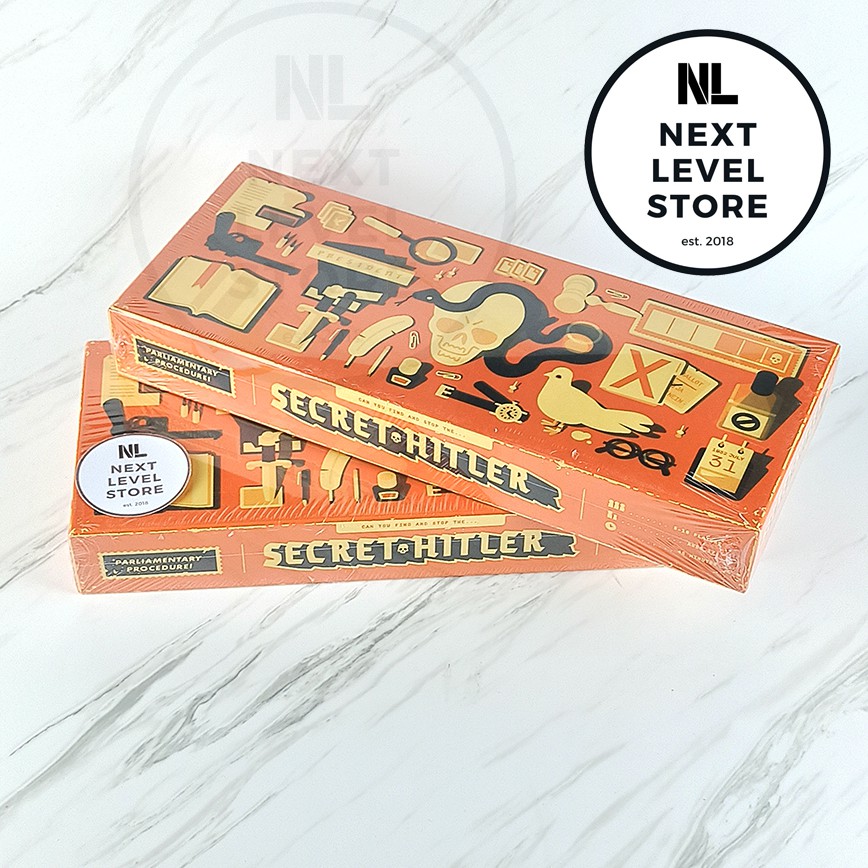 Secret Hitler Board Game - ANTI HUMAN CARD Board Games Card Game NEW READY STOCK