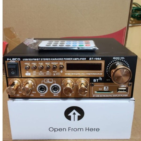 TERBARUUU... AMPLIFIER FLECO BT-199A