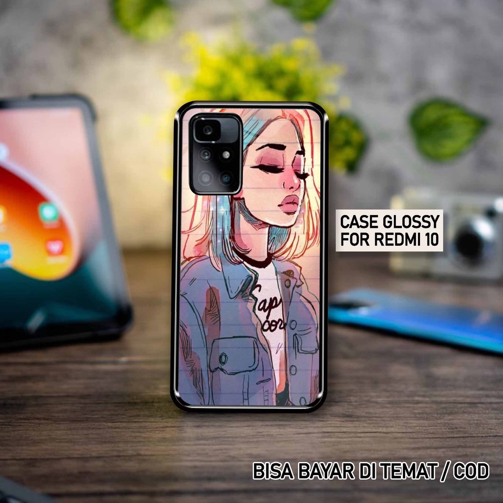 Case Redmi 10 - Hardcase Xiaomi Redmi 10  - Softcase Xiaomi Redmi 10 - Cassing Elegant Xiaomi Redmi 